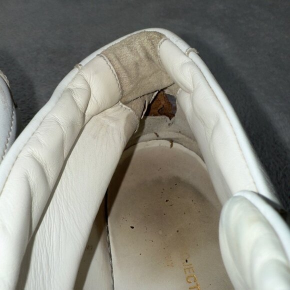 Common Projects Men's Size 13 US/46 EU Achilles Hi-Top White Leather Sneakers - Picture 5 of 13